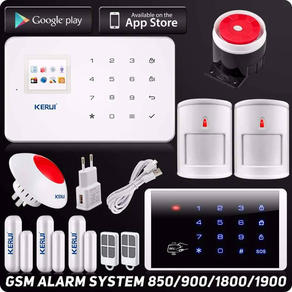 Сигнализация kerui gsm инструкция