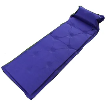 

153*57cm Outdoor Self Inflating Sleeping Pad Mattress For Picnic Air Camping Bed W/Pillow 2018 CO