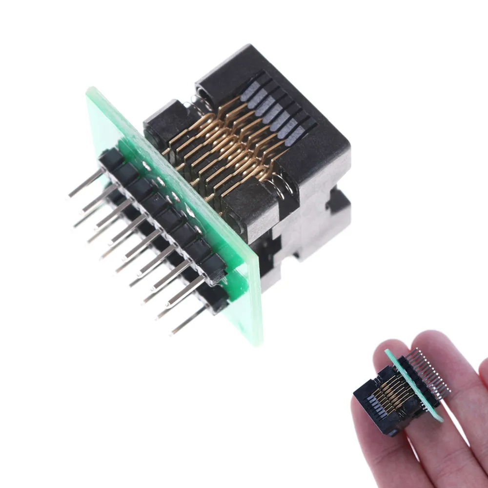 SOP16 to DIP16 Programmer Adapter Socket Converter Board 1.27 mm Pitch SE