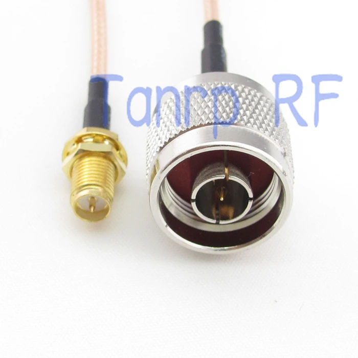 

2PCS 20CM Pigtail coaxial jumper cable RG316 extension cable 8INCH N male plug to RP SMA female jack RF adapter connector