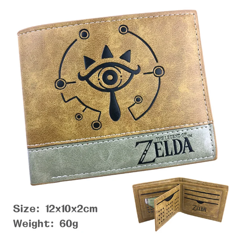 Кошелек с изображением аниме Legend of кошелек Zelda Подарочный из искусственной кожи