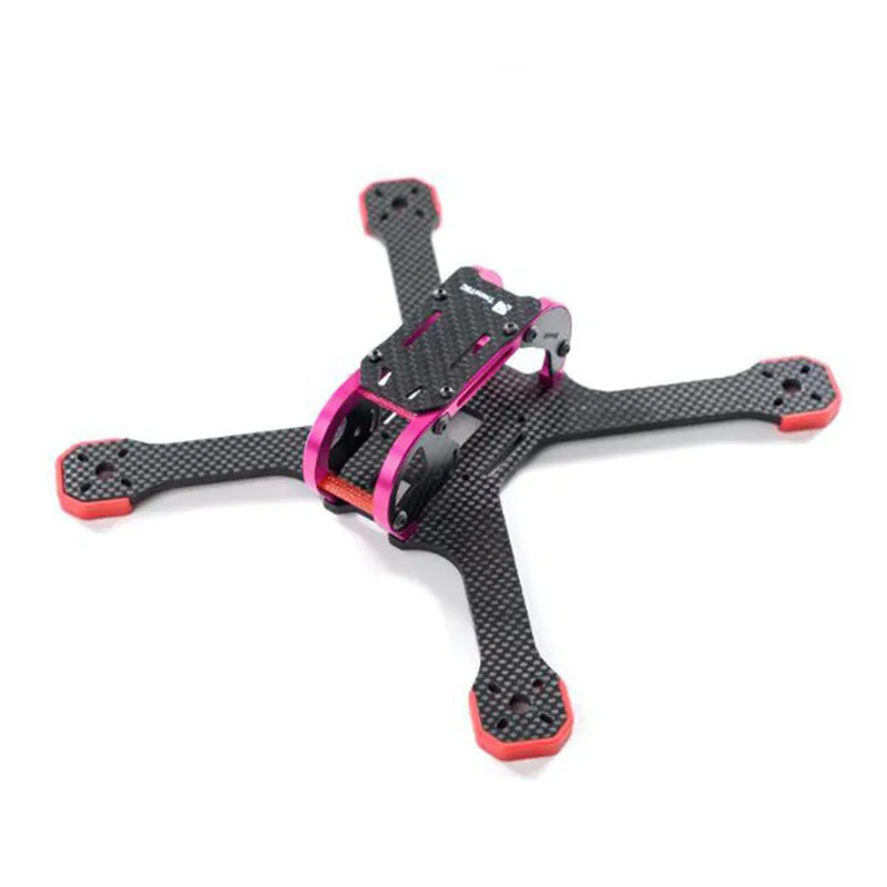 Комплект гоночной рамы Fatty Lite мм 4 3 K углеродное волокно FPV 110g для DIY Racer RC Drons