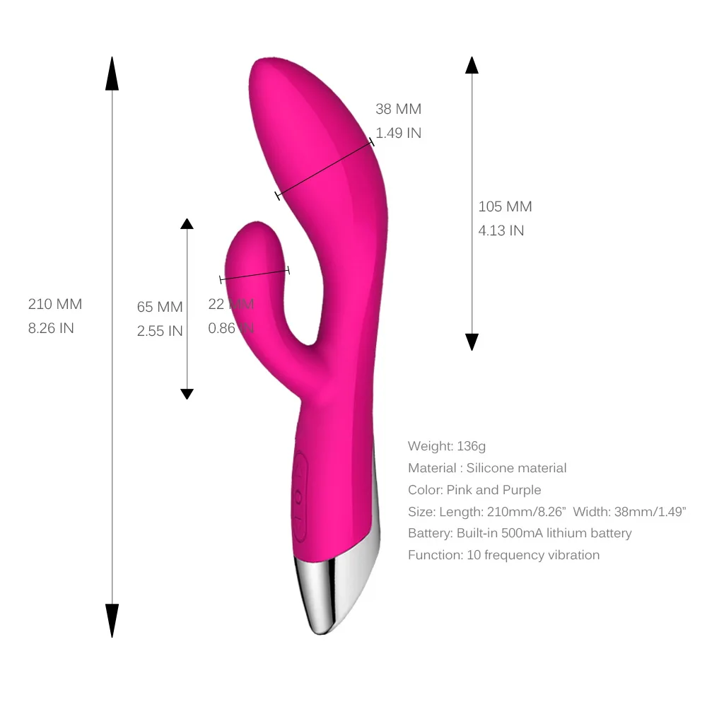 Силиконовые G Spot кролик вибраторы 10 фаллоимитатор с переключением скоростей