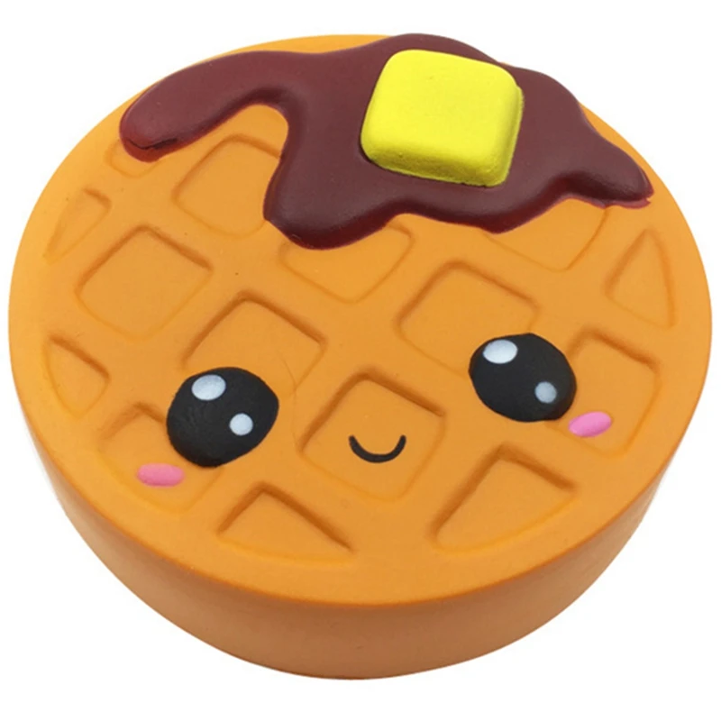 

Cute Chocolate Cake Slow Rising Squeeze Decompression Toys Stress Reliever Toys Smooshy Mushy Toys