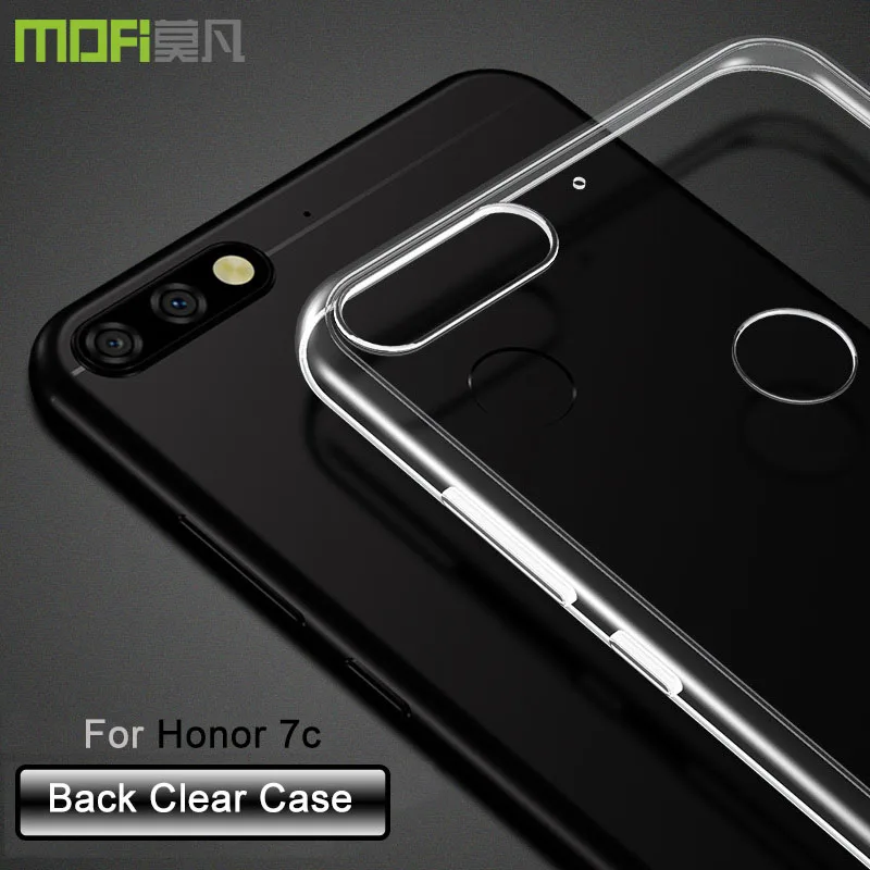 Чехол для huawei Honor 7c hauwei прозрачный чехол honor7c силиконовый из мягкого ТПУ Huawei honor 7 c