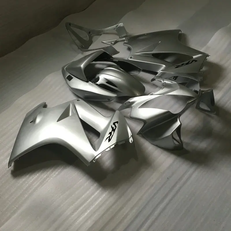 

Motorcycle Fairing Kit for HONDA VFR800 02 03 04 05 06 VFR 800 2002 2004 2005 2006 Newest Silver Fairings set+7gifts HH07