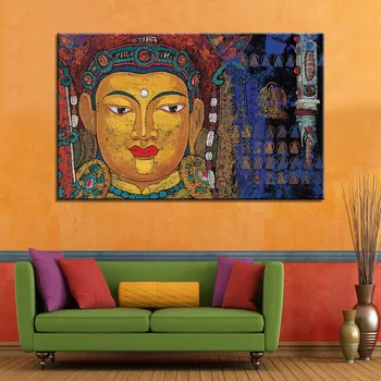 

2017Oil painting Confucian classics Tibetan auspicious works of art Painting Home Decorative Art Picture Paint on Canvas Prints