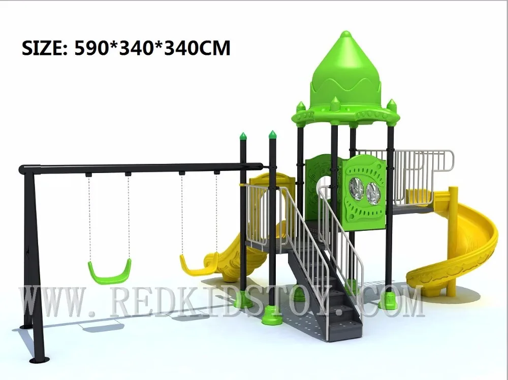 

Mini Children Slide Exported to Netherland Quality Guarantee CE Certificated Preschool Playground HZ-7808c