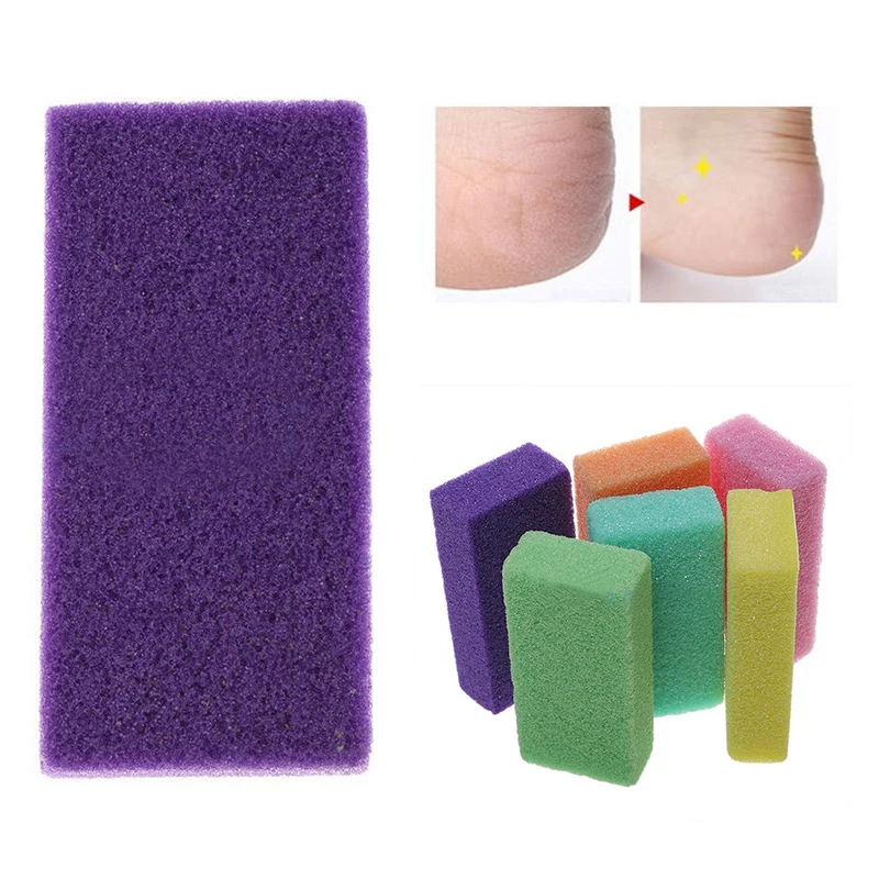 Foot Care Sponge Pumice Stone Exfoliate Hard Remove Dead Skin Pedicure