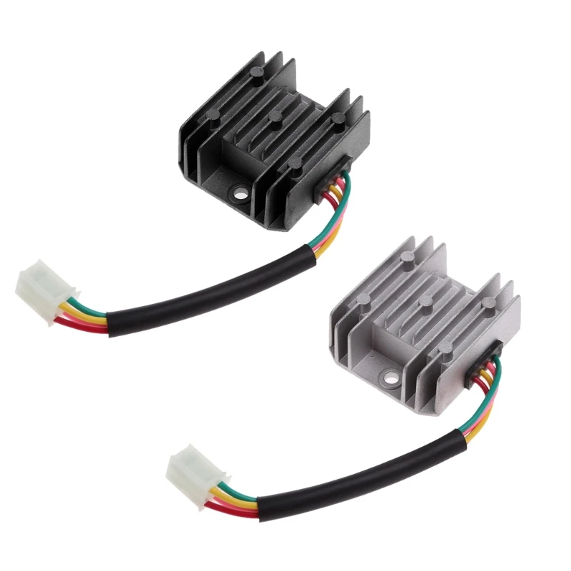 ATV GY6 50 150cc Scooter 4 Wires Voltage Regulator Rectifier Motorcycle Boat Motorcycle Charging Starting Systems