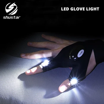 Waterproof LED Light Work Gloves 1