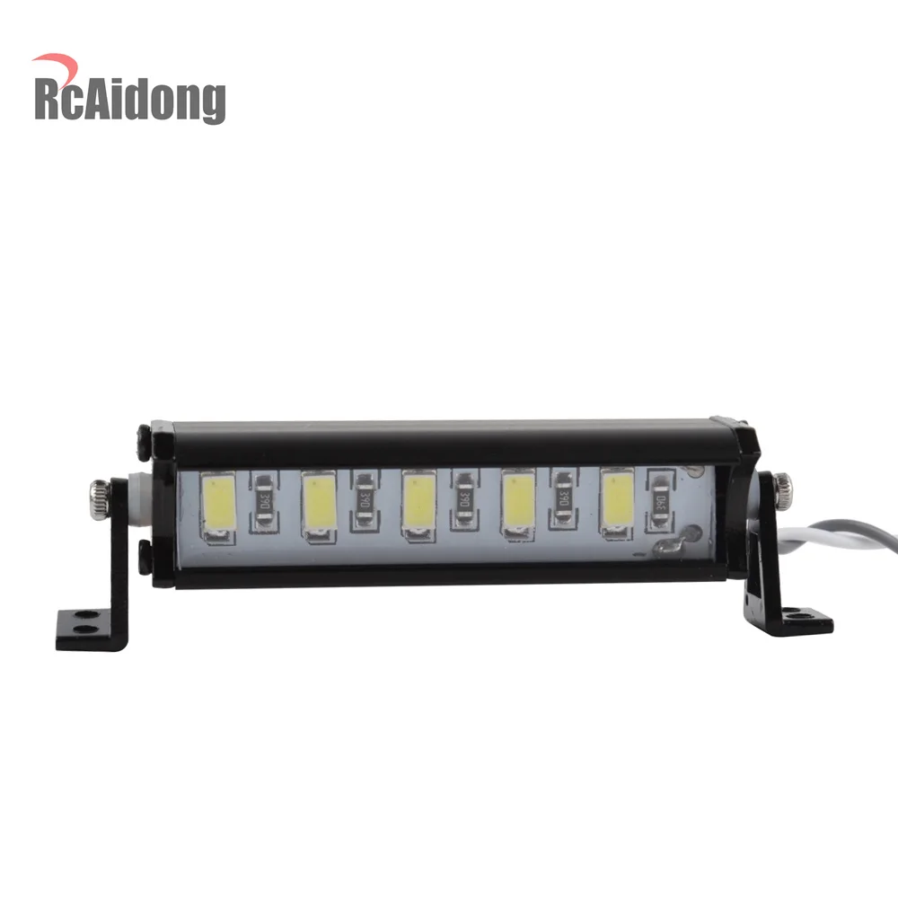

1/10 RC Crawler Metal 5 LED Light Bar Kit For 1/10 Scale Remote Control Models TAMIYA CC01 Axial SCX10 RC4WD D90 D110 90046