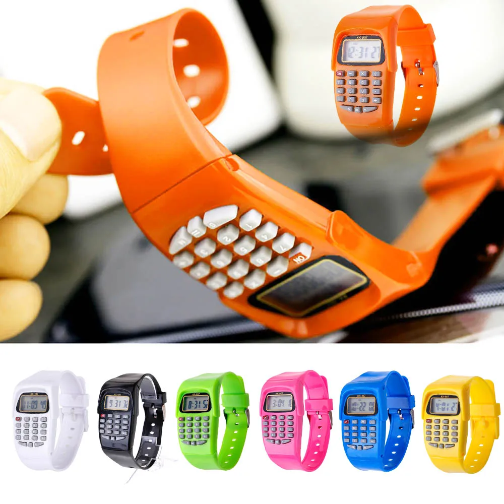 led calculator watch