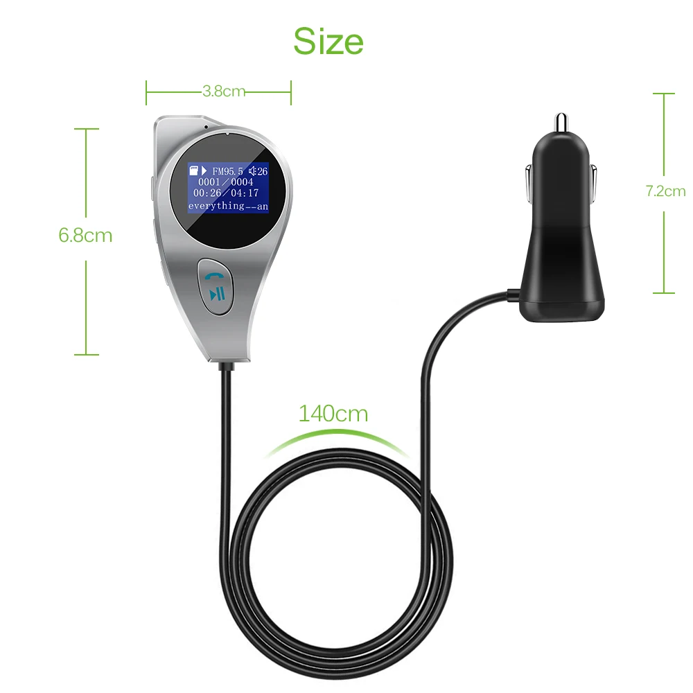 fm transmitter bluetooth car