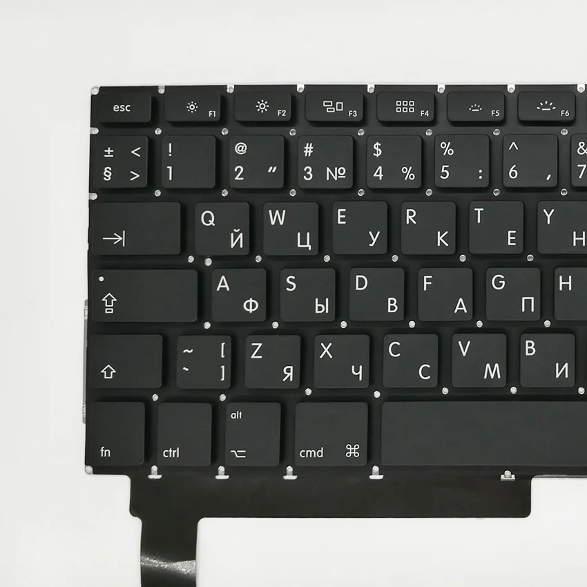 Сменная русская клавиатура с подсветкой для MacBook Pro 15 4 дюйма A1286 2009 2012 лет|ru