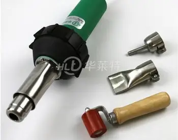 

1600W Hot Air Welder Plastic Welding Gun Sports Floor Welding Torch Industrial Welding Equipment With 2 Nozzles + 40MM Roller