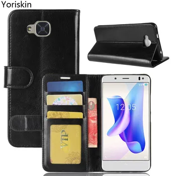 

For BQ Aquaris U2 Premiun Leather PU Flip Case Magnetic Closure TPU Bumper Full Cover Wallet Leather Case For BQ Aquaris U2 Lite