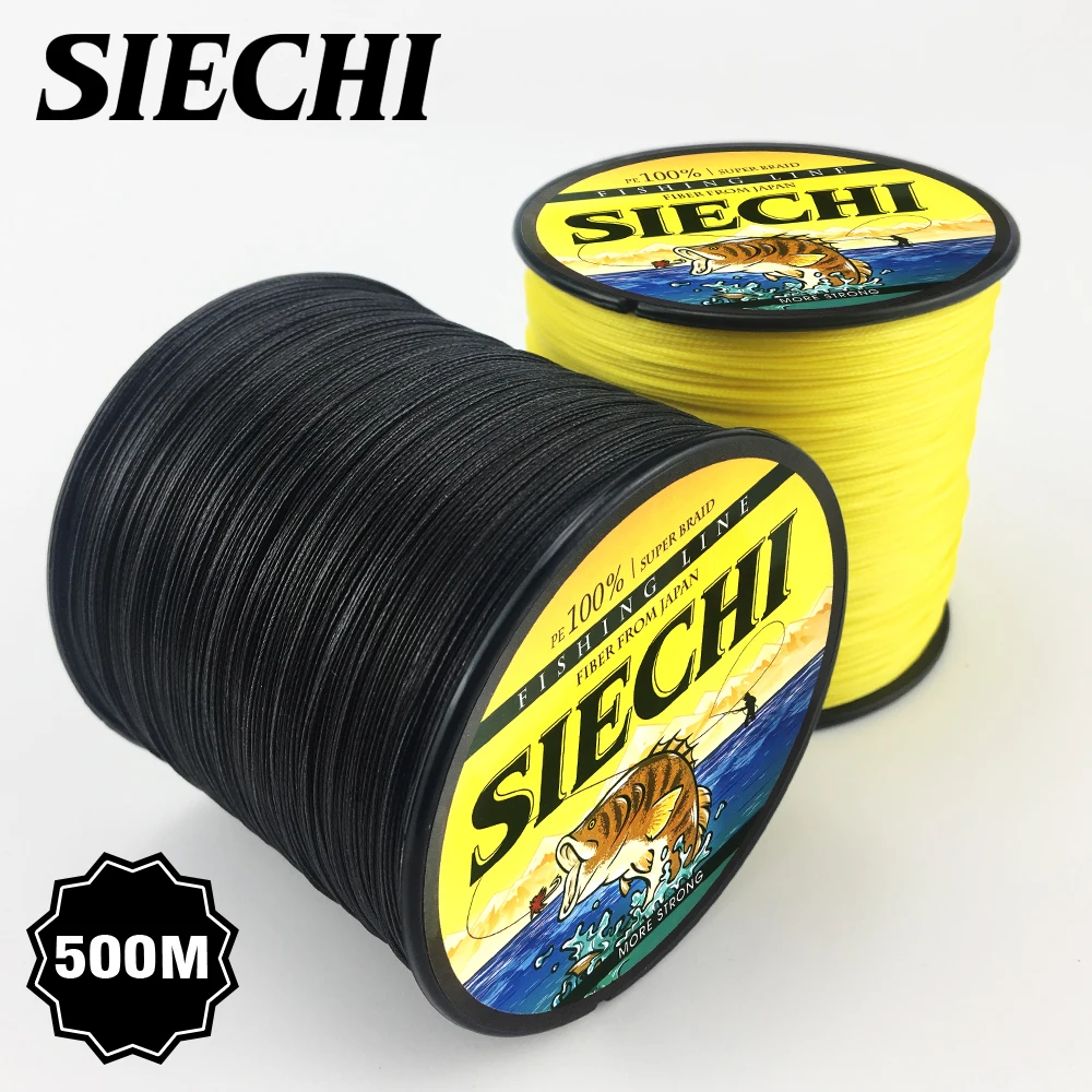 

2018 NEW Fishing Line 8 Strands 4 Strands PE Braided 500 Meters Multifilament Fishing Line Rope peche carpe Wire 20-88lb