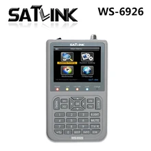 SZ спутникового satlink ws-6926 спутникового сигнала поиск метр 6926 3,5 дюймов TFT ЖК-дисплей Экран Дисплей полностью DVB-S/DVB-S2 finder ТВ-65