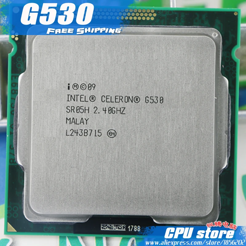 Intel celeron g530 2m cache 2.4 ghz l3 = 2m lga 1155 tdp, processador ...