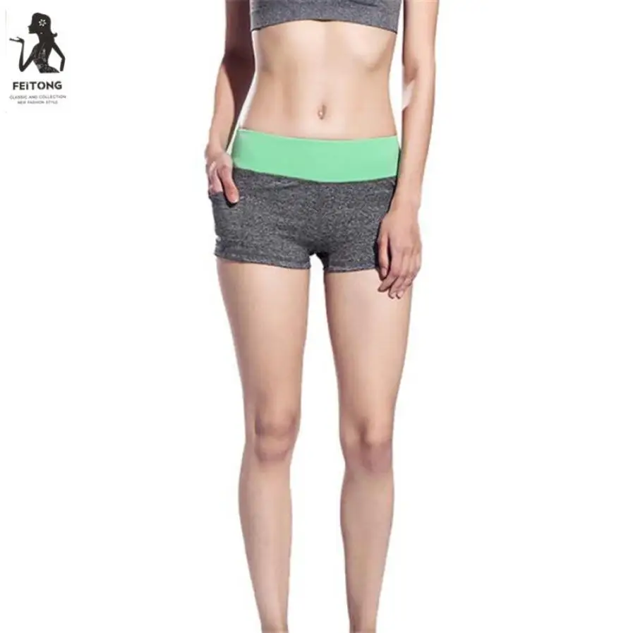 2017 Calças Das Mulheres Da Forma Meninas Calções de Verão Calças Elásticas Outwork C7616