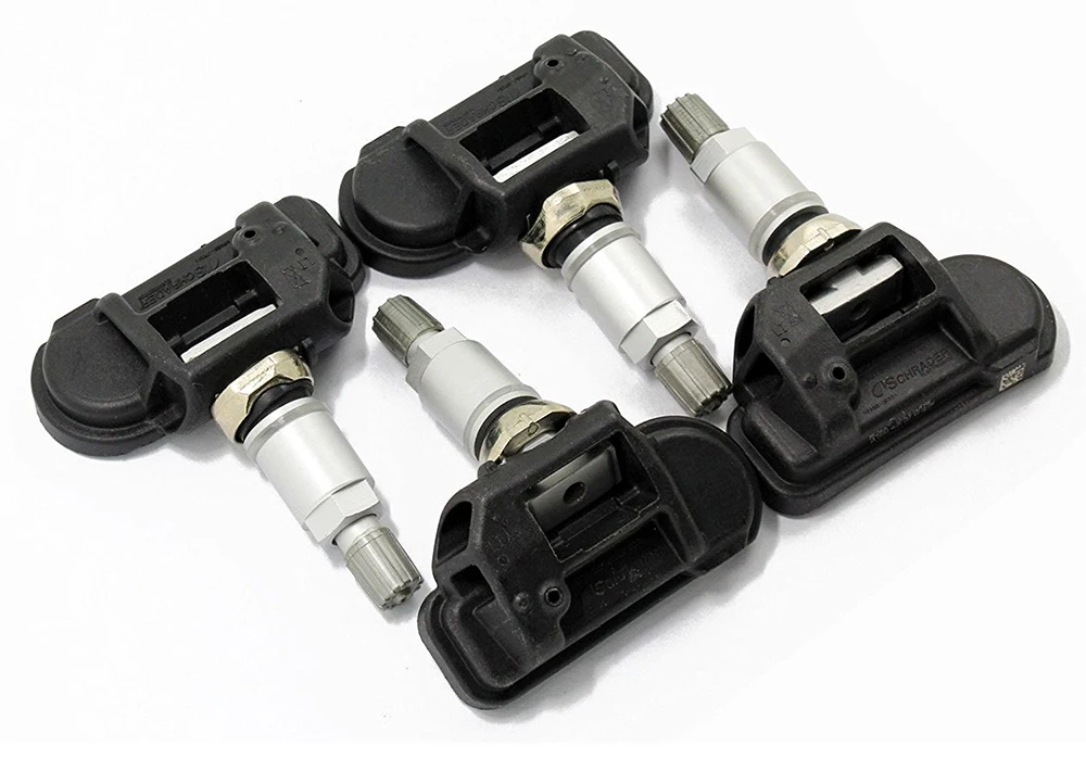 4 Piece font b TPMS b font Tire Pressure Monitor Sensor For Mercedes Smart C E