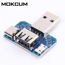 DC 5 В USB конвертер Стандартный USB мама к папа тип-c к Micro USB к 4P терминал интерфейс конвертер