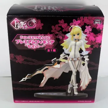 

Free shipping Anime Fate Extra ccc Saber PVC Action Figure New in Box