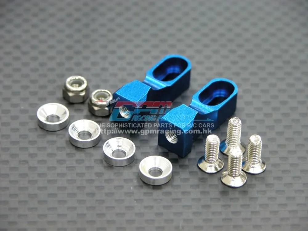 Сервопривод из сплава 1/10 TAMIYA TT-01 ttсков TT01E с ошейниками + фиксирующие гайки