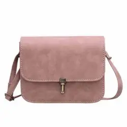 Высокое качество Для женщин женская сумка простой из искусственной кожи Цвет сумки леди девушка Повседневное Crossbody Курьерские Сумки