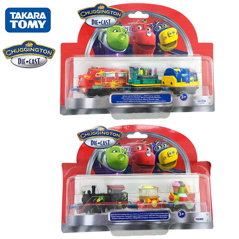 Takara Tomy Chuggington Metal Diecast Toy Trains Dunbar/Harrison/KOKO/Chugger/Chatsworth/Frostini/Emery/Wilson/Skylar