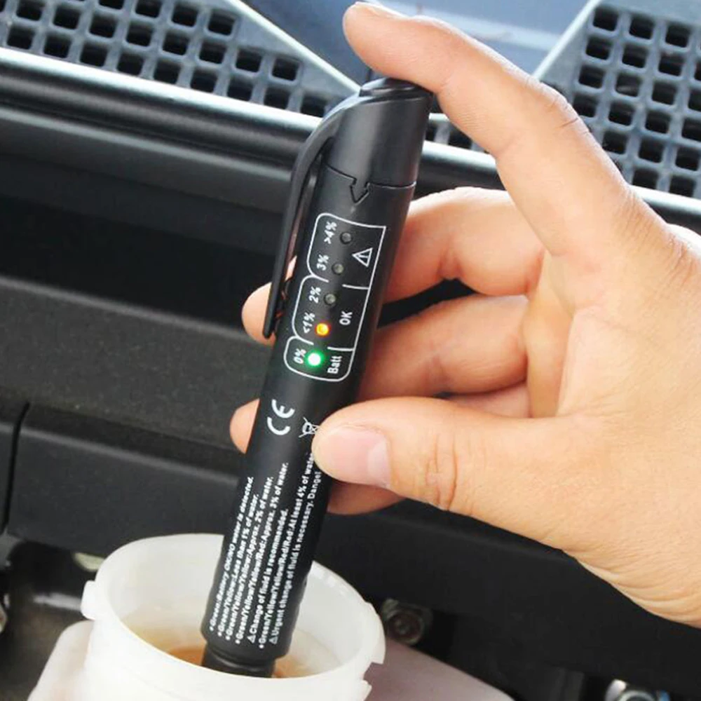 

Accurate Oil Quality Check Pen Universal Brake Fluid Tester Car Brake Liquid Digital Tester Vehicle Auto Automotive Testing Tool
