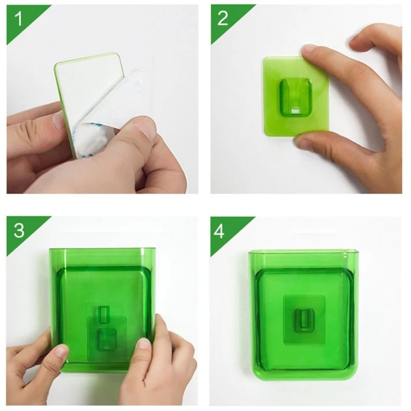 New Creative  Universal Air Conditioner Remote Control Holder Wall-Mounted Support Storage box Wear-resistant Durable HOT  C030709