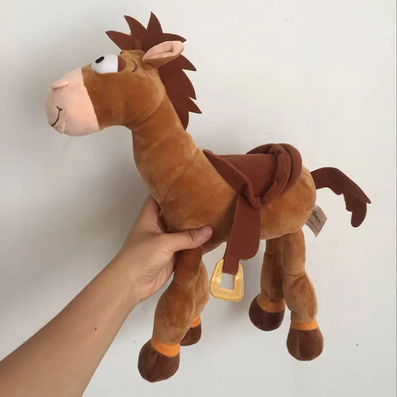 1 шт., 25 см = 9 дюймов, оригинальная История игрушек, 4 плюша, лошадь в виде быка, красивые куклы игрушки для детей, рождественский подарок, детские плюшевые игрушки для малышей