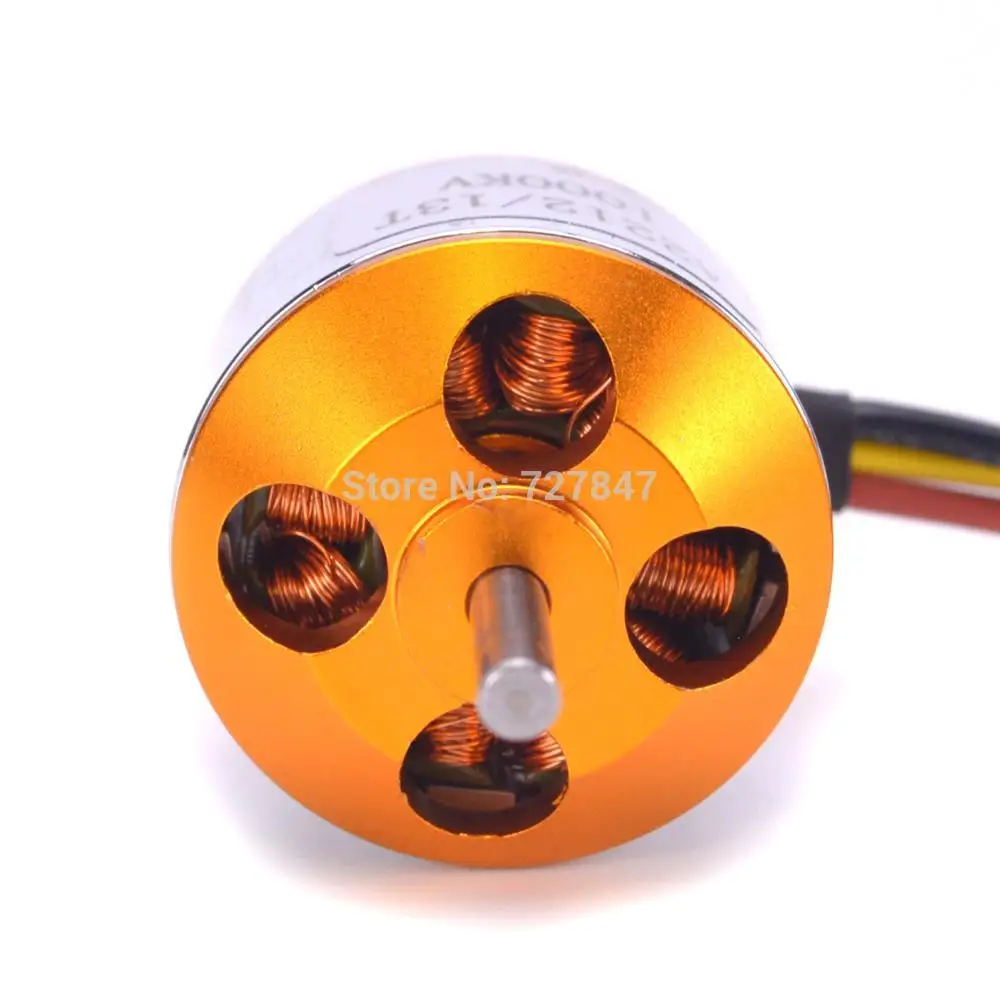 Moteur Brushless A2212 1400KV pour Drone RC - Lot de 4