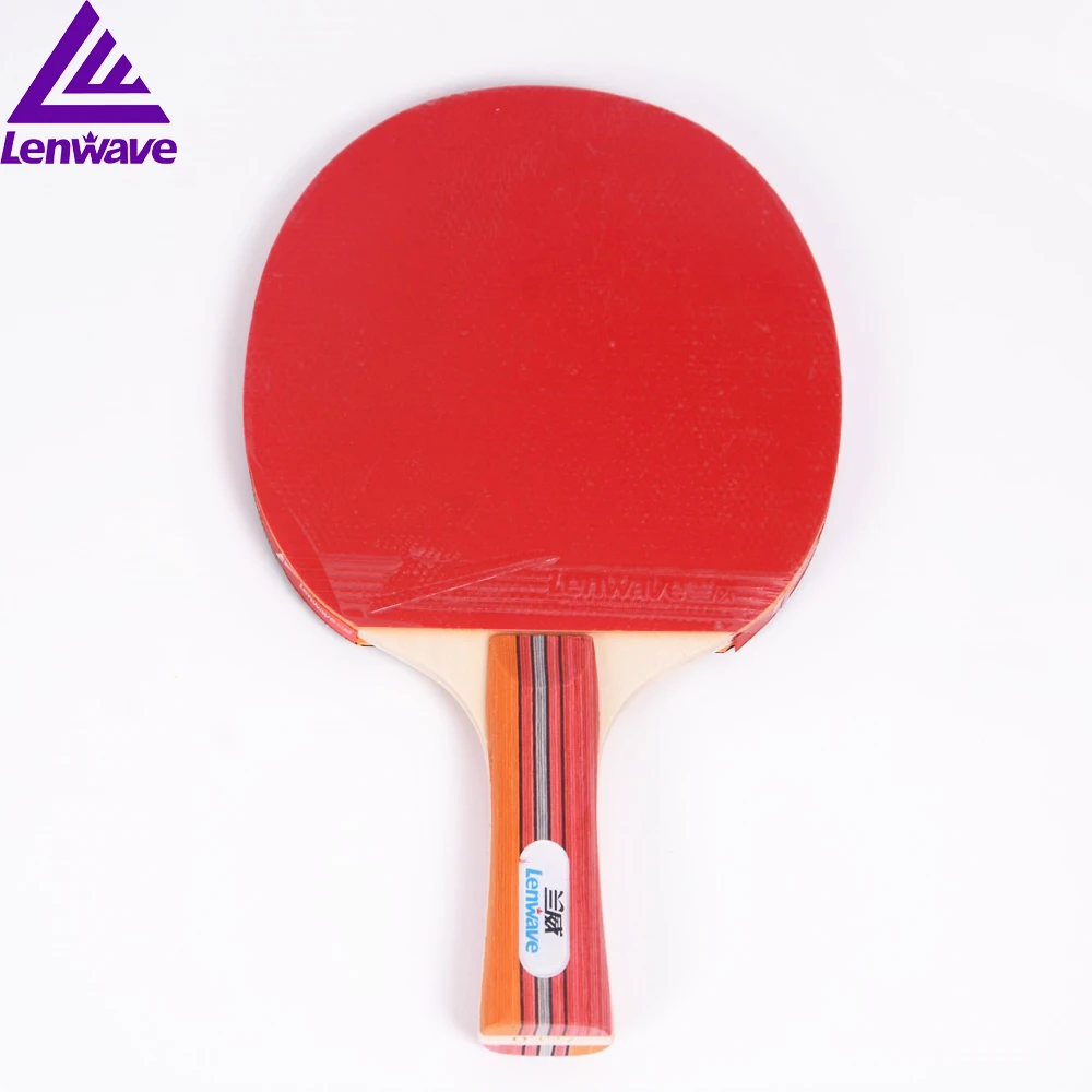 Lenwave New style Professional Wooden Handle Grip Table Tennis Racket