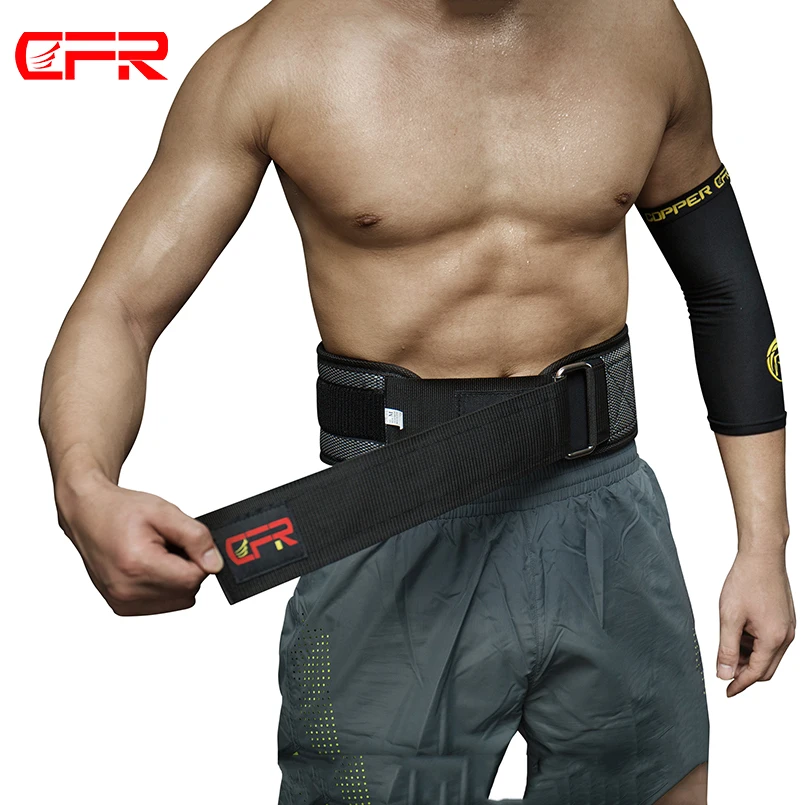 

CFR New Nylon Weightlifting Belt Lumbar Waist Support Trainer Protector Belts For Weight Lifting Fitness Sport waist Back brace