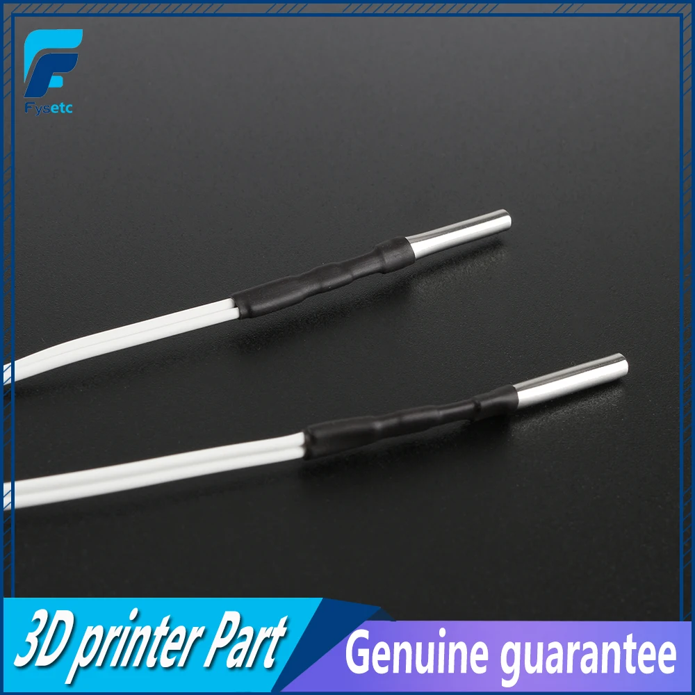 Impressora Sensor de Temperatura Ht-ntc100k l 1m para 350 Graus para Prusa i3 Mk2s Mk3 Mk3s Hotend Extrusora Pcs 3d - Imagem 5