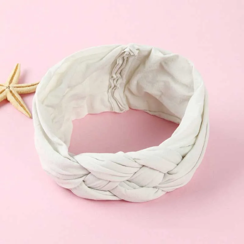 baby accessories doll	 Baby Headband Twist Top Knot Soft Girl Nylon Hair Accessories Toddler Solid Turban Newborn Photo Props Kid Lovely Headwrap best Baby Accessories Baby Accessories