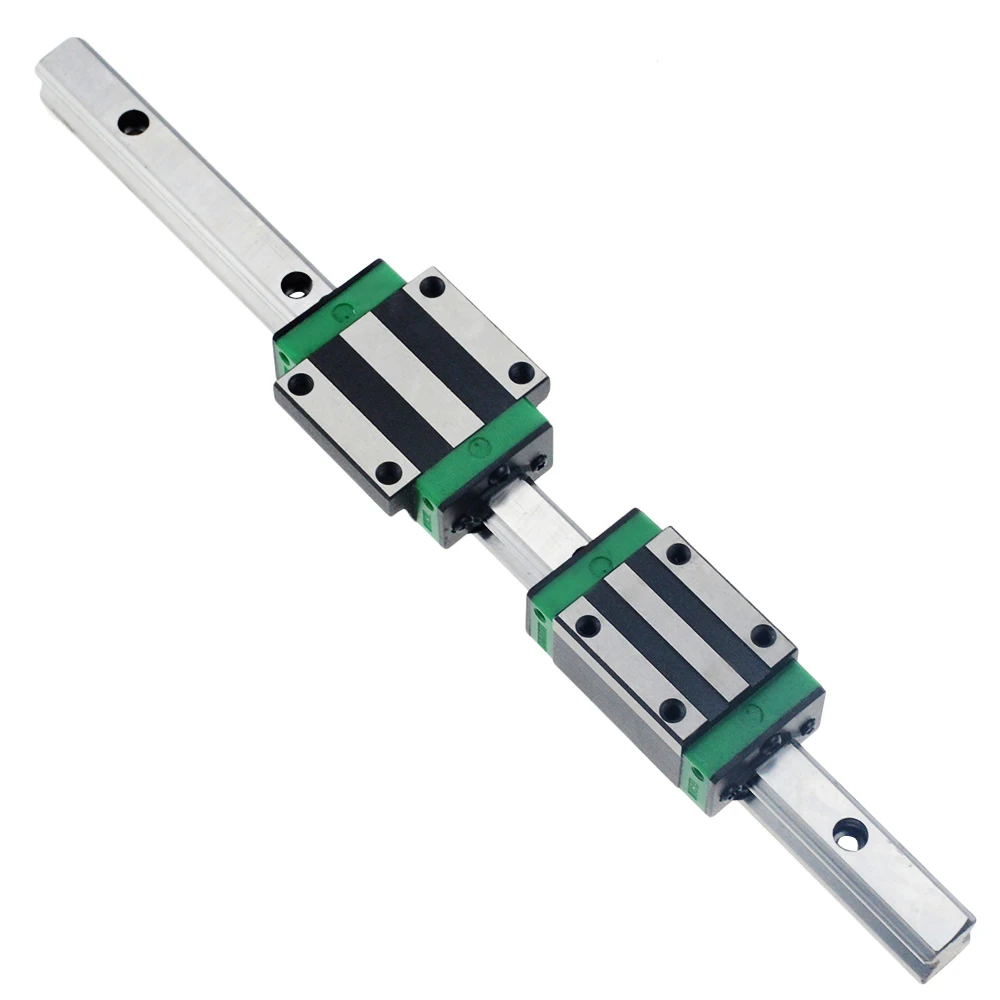 3D print parts CNC router linear guide Linear rail sliding 1pc HGR20-L-600mm+1pc HGH20CA carriage HGH20HA HGW20CA HGW20HA block