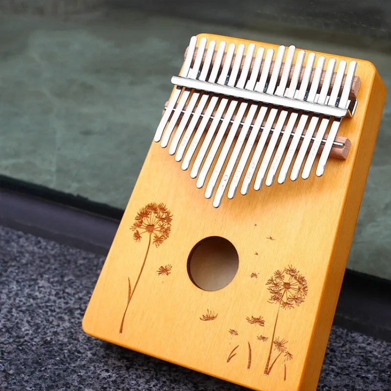 17 клавиш на палец Kalimba Mbira Sanza большой пианино карманный размер клавиатура с
