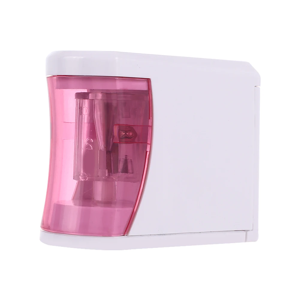 

Electric Pencil Sharpener Sharpener Automatic Pencil Sharpener 2 AA Batteries Student Creactive Stationery Convenient