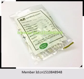 

AUPO BF133X Tf133C 16A 250V 133 degrees 16A 250V AUPO Thermal Fuse 50/pcs