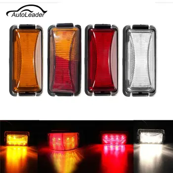 

1Pc 12V 8 LED Trailer Tail Light Side Marker Indicators Lights Clearance Signal Light for Truck Van Boat