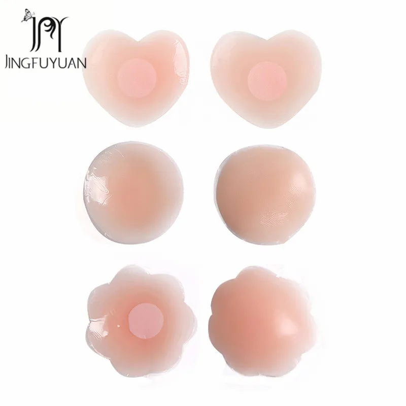 1Pair-Cool-Reusable-Self-Adhesive-Silicone-Breast-Nipple-Cover-Bra-Pasties-Pad-bra-silicone-Dropshipping_