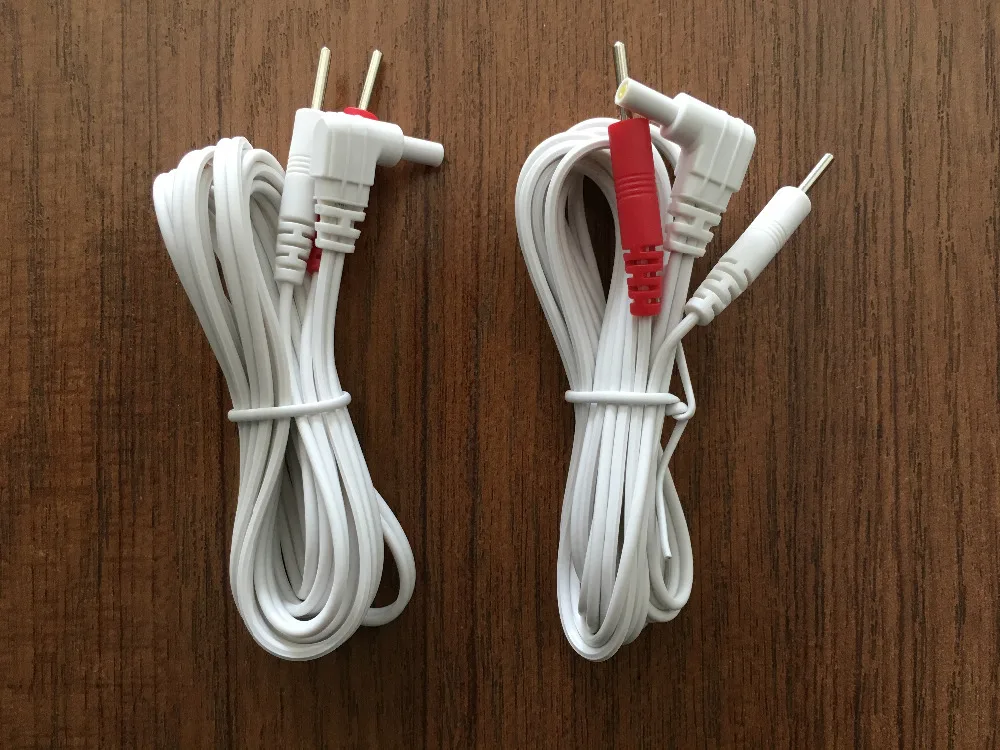 1000 Pieces Replacement TENS Unit Electrode Lead Wires Jack 2.35mm With