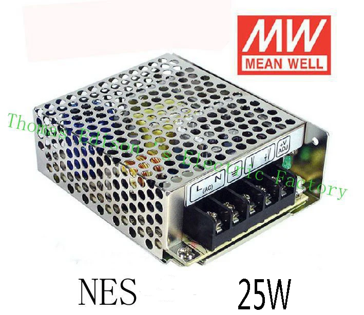 

Original MEAN WELL power suply unit dc ac to dc power supply 25W 5V 5A 24V 1.1A 12V 2.1A MEANWELL