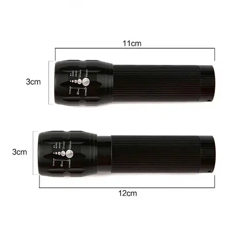 powerful led flashlight Flashlight +360 Free Rotating Frame lanterna led bike lanterna bicicleta com bateria fanatic #4S10 (2)
