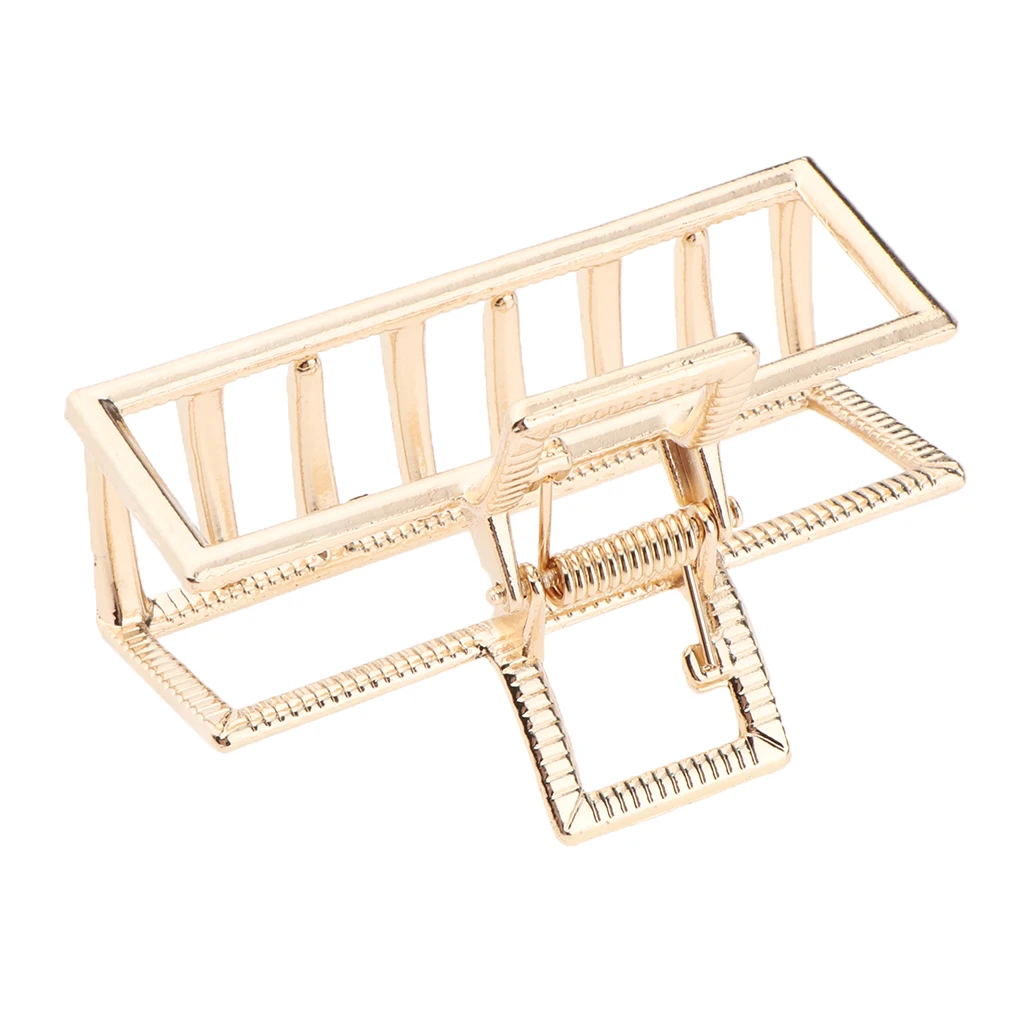 Women Lady Girls Hair Claw Clips Vintage Metal Strong Holding Power Hair Clips Clamps Hair Accessories Hairstyle Tool