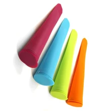 UESH-1 набор силиконовых Push Up ice Лолли Поп Мороженое Желе производители льда формы(набор из 4 цвета